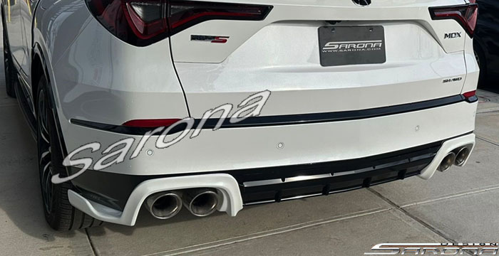 Custom Acura MDX  SUV/SAV/Crossover Rear Lip/Diffuser (2021 - 2024) - $650.00 (Part #AC-012-RA)